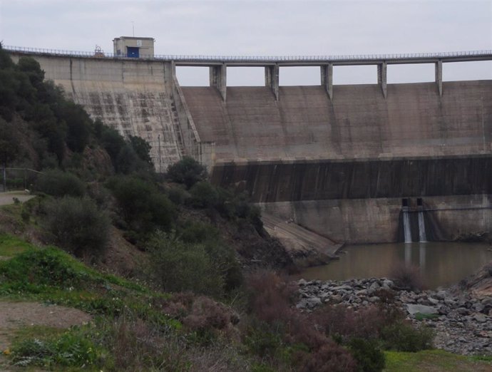 Embalse de El Gergal, en Sevilla