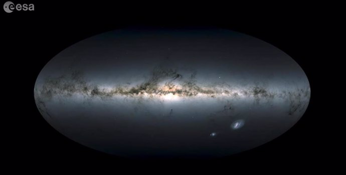 La Vía Láctea a vista de la misión Gaia