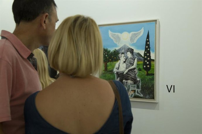 Una exposición contenedor cultural de la uma universidad de málaga