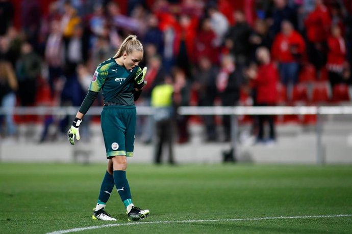 Jugadora del Manchester City femenino