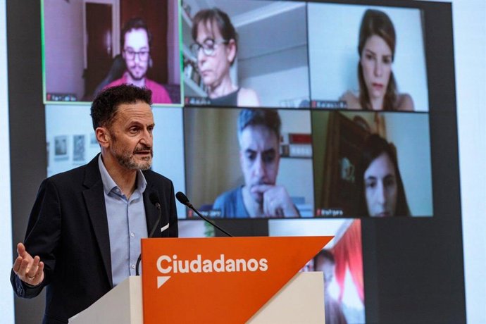 El portavoz adjunto de Ciudadanos en el Congreso de los Diputados, Edmundo Bal.