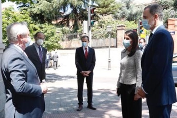 Los Reyes Felipe y Letizia