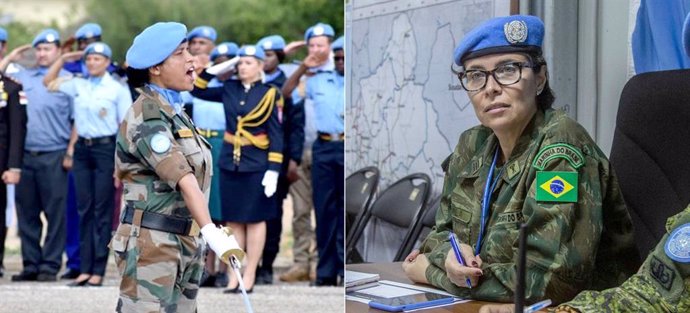 ONU.-Dos mujeres cascos azules comparten el premio anual de la ONU al Mejor Defe