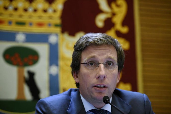 El alcalde de Madrid, José Luis Martínez-Almeida. Archivo.