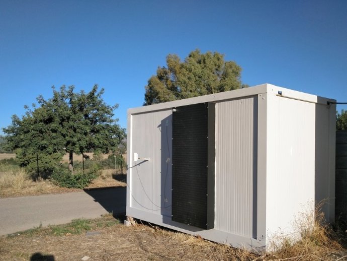 Imagen del módulo de ensayo usado por el equipo de investigación