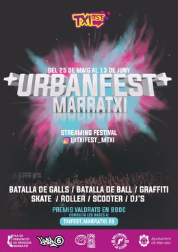 Cartel del festival Urbanfest.