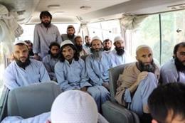 Prisioneros talibán liberados