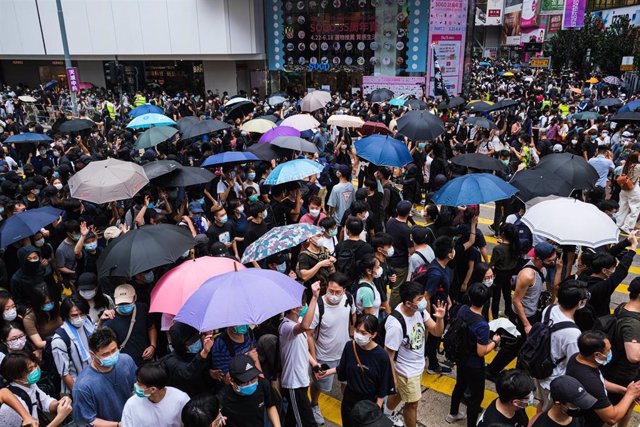 Protestas contra la ley de seguridad nacional en Hong Kong
