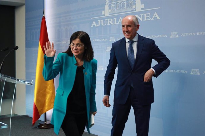 La Ministra de Política Territorial y Función Pública, Carolina Darias se reúne con miembros del Gobierno vasco en Vitoria