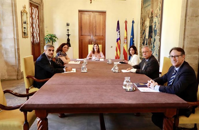 Reunión entre el Govern, ISBA y el Consell de Mallorca.