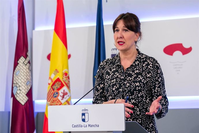 Portavoz del Gobierno regional, Blanca Fernández,