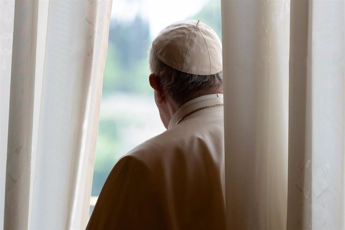 El Papa durante la audiencia general semanal