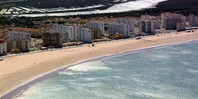 Playa de Valdelagrana en El Puerto