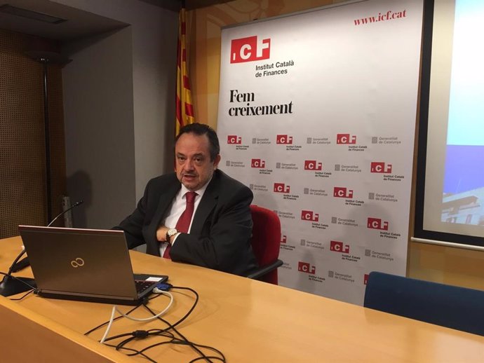 El consejero delegado del Institut Catal de Finances (ICF), Josep-Ramon Sanrom