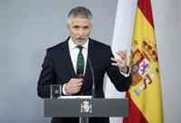 Marlaska rechaza que todo se focalice en el 8M al ser preguntado si puede ser el iceberg que dinamite al Gobierno