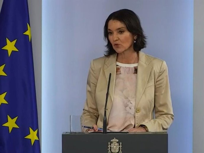 La ministra de Industria, Comercio y Turismo, Reyes Maroto.