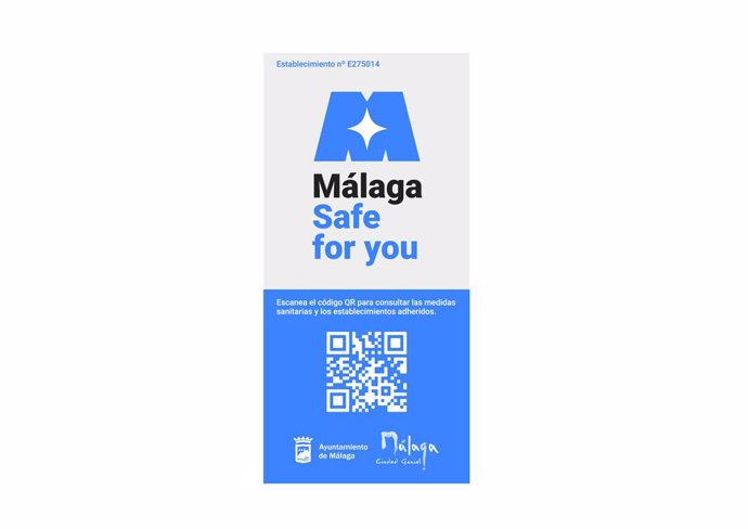 Malaga Safe for You creado por el Ayuntamiento de la capital para establecimientos turísticos y comerciales