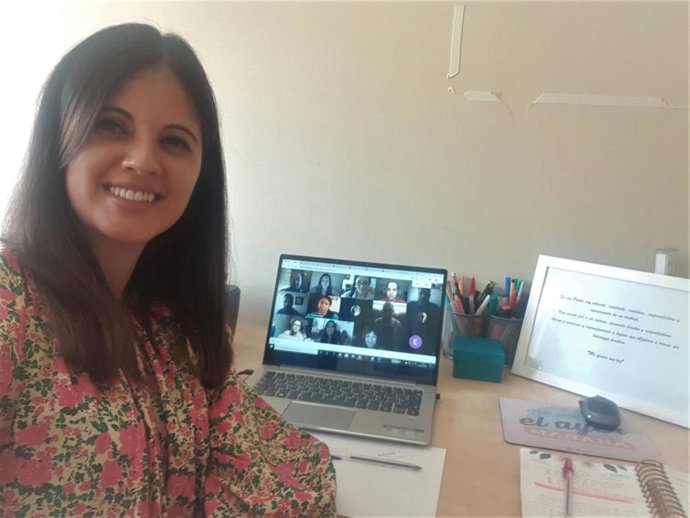 Participante en la 'Lanzadera Coneccta Empleo' de Lucena