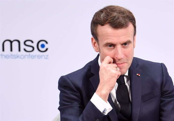 Imagen del presidente francés, Emmanuel Macron. 