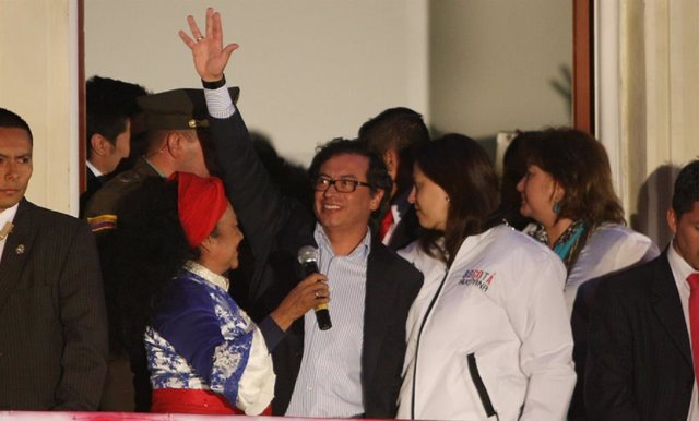 El senador colombiano y líder de la fuerza política Colombia Humana, Gustavo Petro.