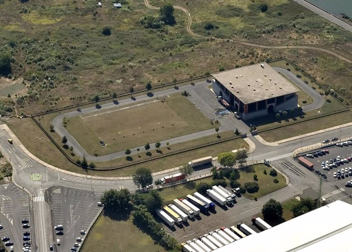 Vista aérea de las instalaciones de Lamiako.