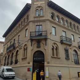 Oficina principal de Correos en Huesca.