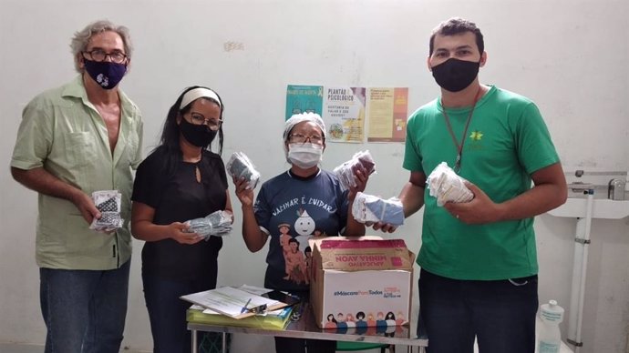 Fontilles distribuye mascarillas en el Amazonas para evitar la expansión de la COVID-19 en sus pueblos indígenas y ribereños