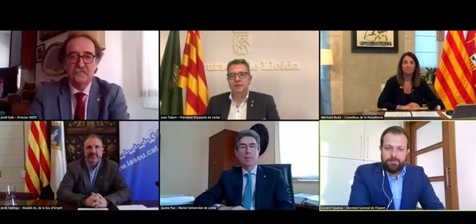Jordi Sol, Joan Talarn, Meritxell Budó, Jordi Fbrega, Jaume Puy y Gerard Figueras