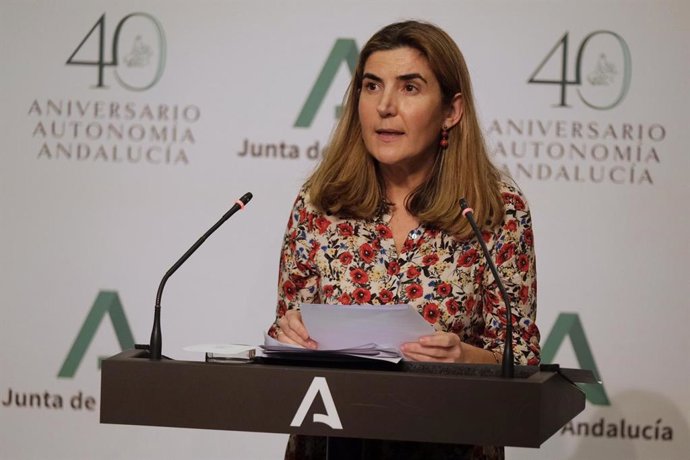 La consejera de Empleo, Formación y Trabajo Autónomo, Rocío Blanco, en una foto de archivo.
