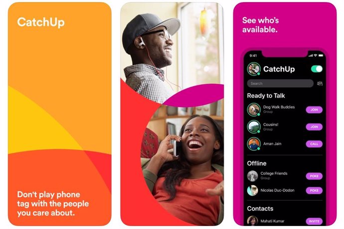 Esta app de solo llamadas de voz te dice quién está disponible para hablar en es