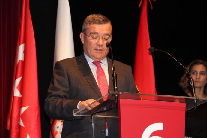    El presidente de la Federación de Municipios de Madrid (FMM) y alcalde de Arganda, Guillermo Hita. Archivo.