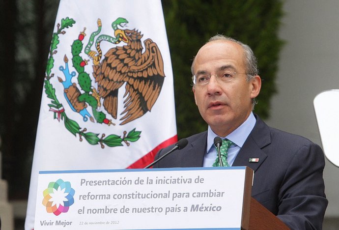 El ex presidente mexicano Felipe Calderón (Imagen de archivo)