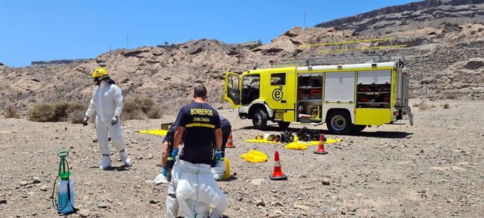 Sucesos.- Bomberos de Gran Canaria rescatan el cuerpo sin vida de una persona qu