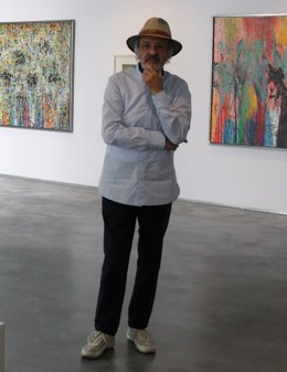 Jorge Rando, pintor de referencia en el mercado asiático, en las instalaciones de su museo en Málaga