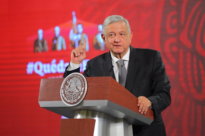 Coronavirus.- López Obrador retomará la próxima semana su "gira" por México tras