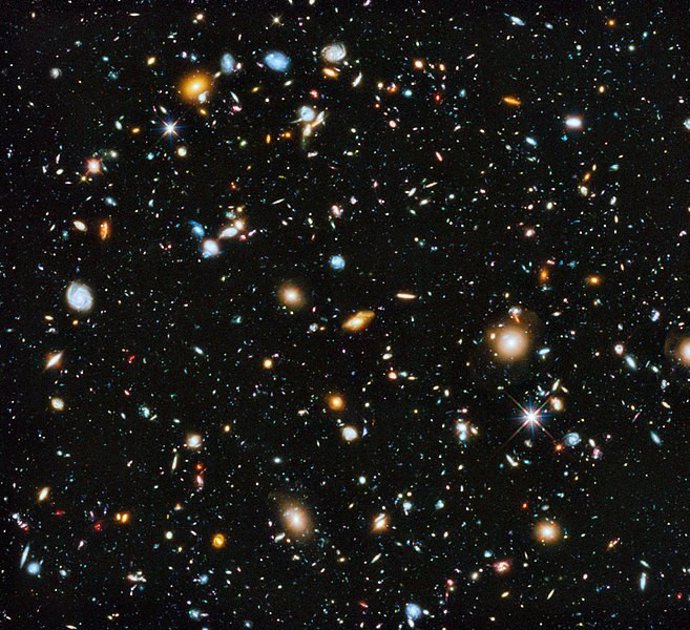Imagen del cosmos tomada con el Telescopio Hubble