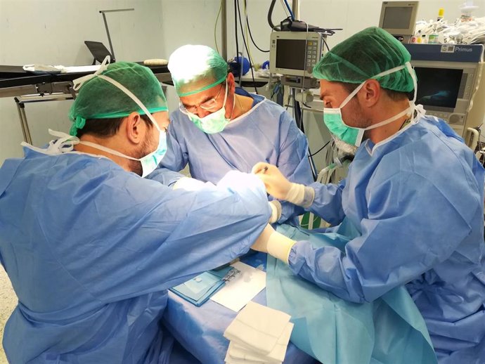 Trasplante de órgano en el Hospital de Poniente