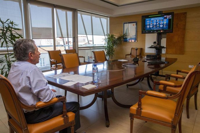 El presidente de Cantabria, Miguel Ángel Revilla participa en el congreso online 'Volver al mundo rural'