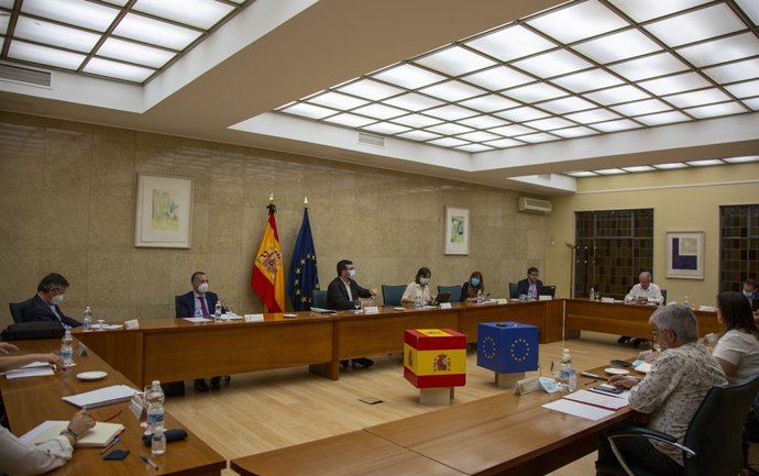 Celebración de la videoconferencia del sector turístico con el Gobierno