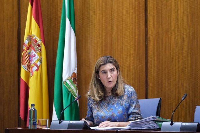 La consejera de Empleo, Formación y Trabajo Autónomo de la Junta de Andalucía, Rocío Blanco