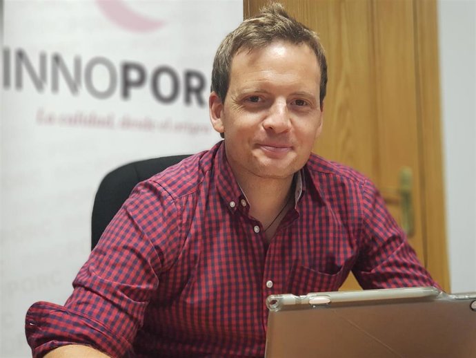 El director general de Innoporc, Miguel Antona.