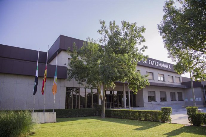 Edificio del Rectorado de la UEx en Badajoz