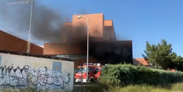 Incendio hospital Hellín