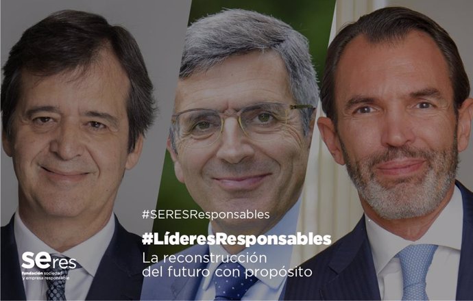El presidente y consejero delegado Ericsson España, José Antonio López, y el consejero delegado de Amadeus IT Group, Luis Maroto, en un nuevo encuentro de Fundación SERES