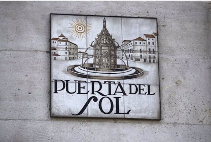 Puerta del Sol en Madrid