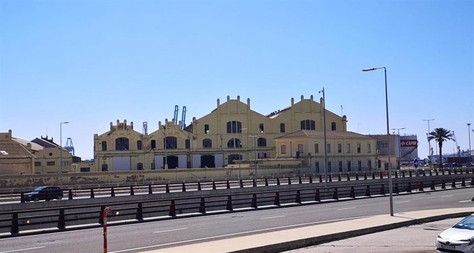 Zona en la que se ubicará la futura terminal de pasajeros en el Puerto de Valencia