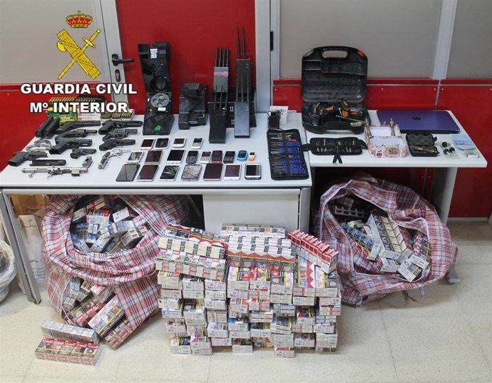 Material de la segunda fase de la operación 'Ludicras'.