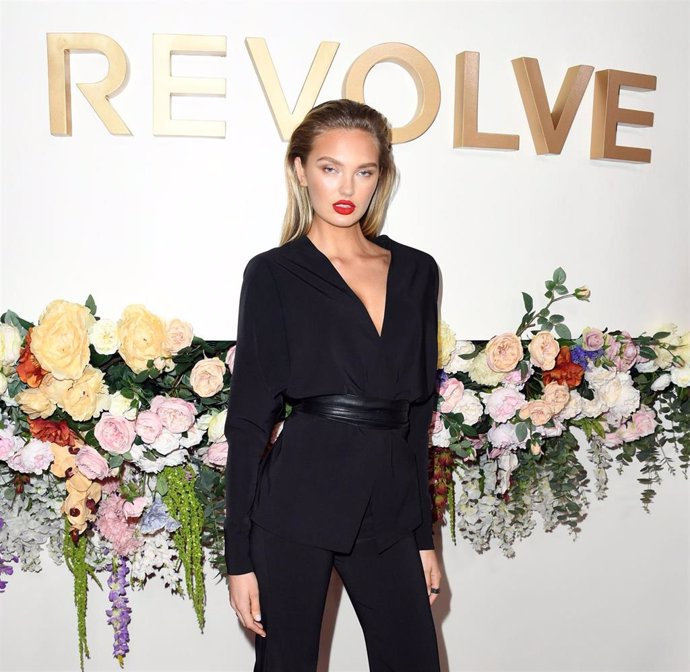 Romee Strijd attends the 3rd Annual #REVOLVEawards at Goya Studios