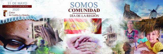 'Somos Comunidad', Lema De Las Cortes Por El Día De Castilla-La Mancha