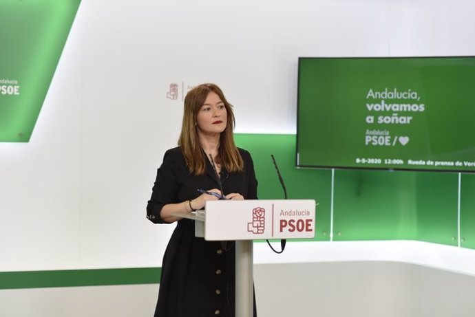 Verónica Pérez, secretaria general del PSOE de Sevilla.